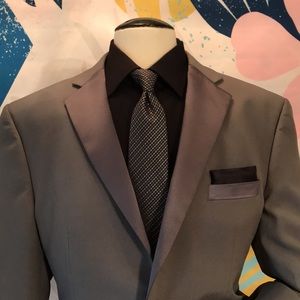 Lucci gray Tuxedo Coat